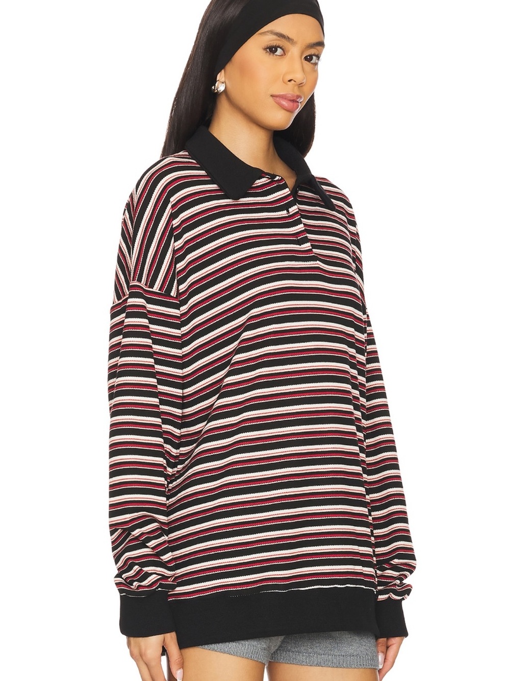 LIONESS Rugby Jersey in Onyx Multi NWT in XS - Picture 2 of 10